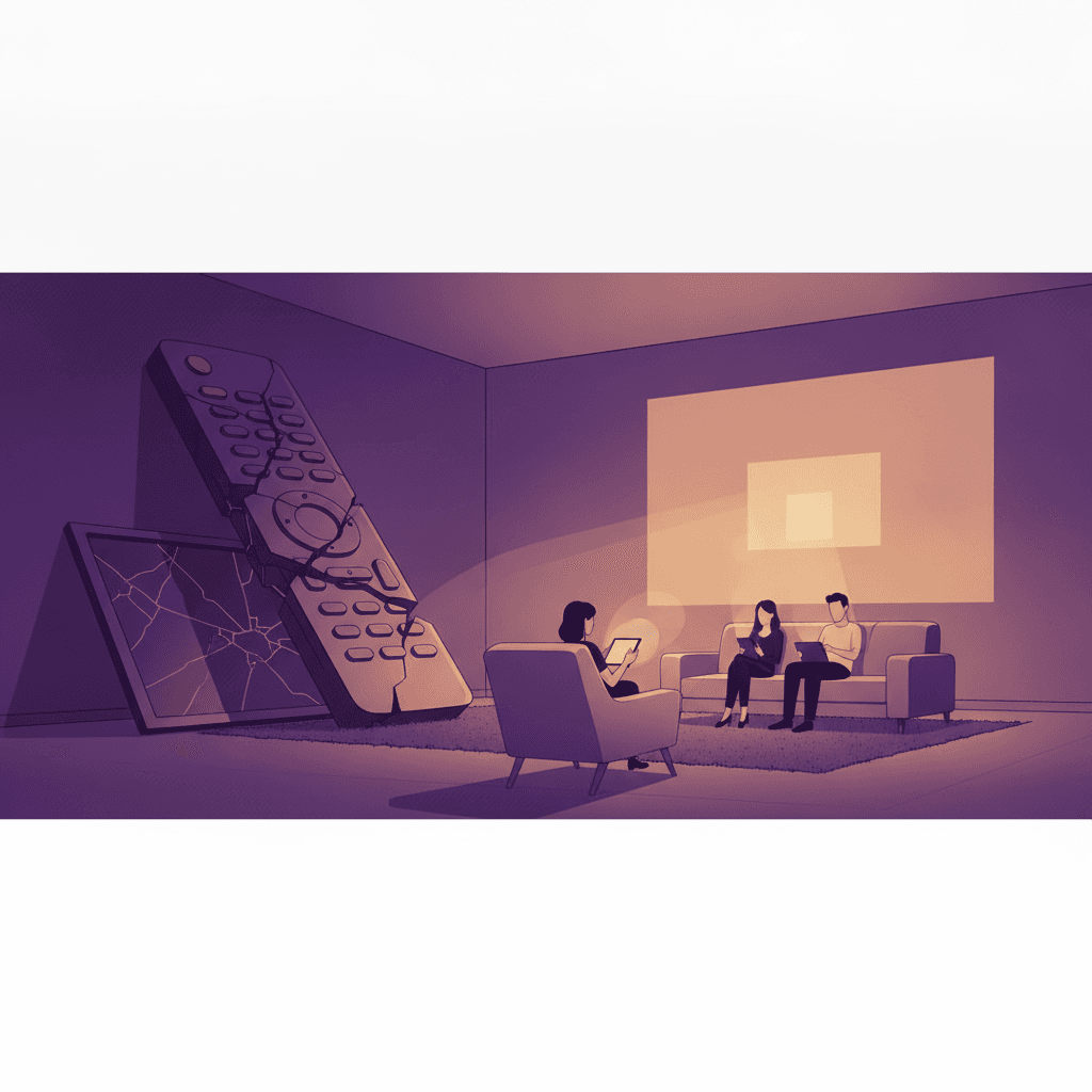 The Collapse of the 10-Foot UI: Why Living Room Design Abandoned the User